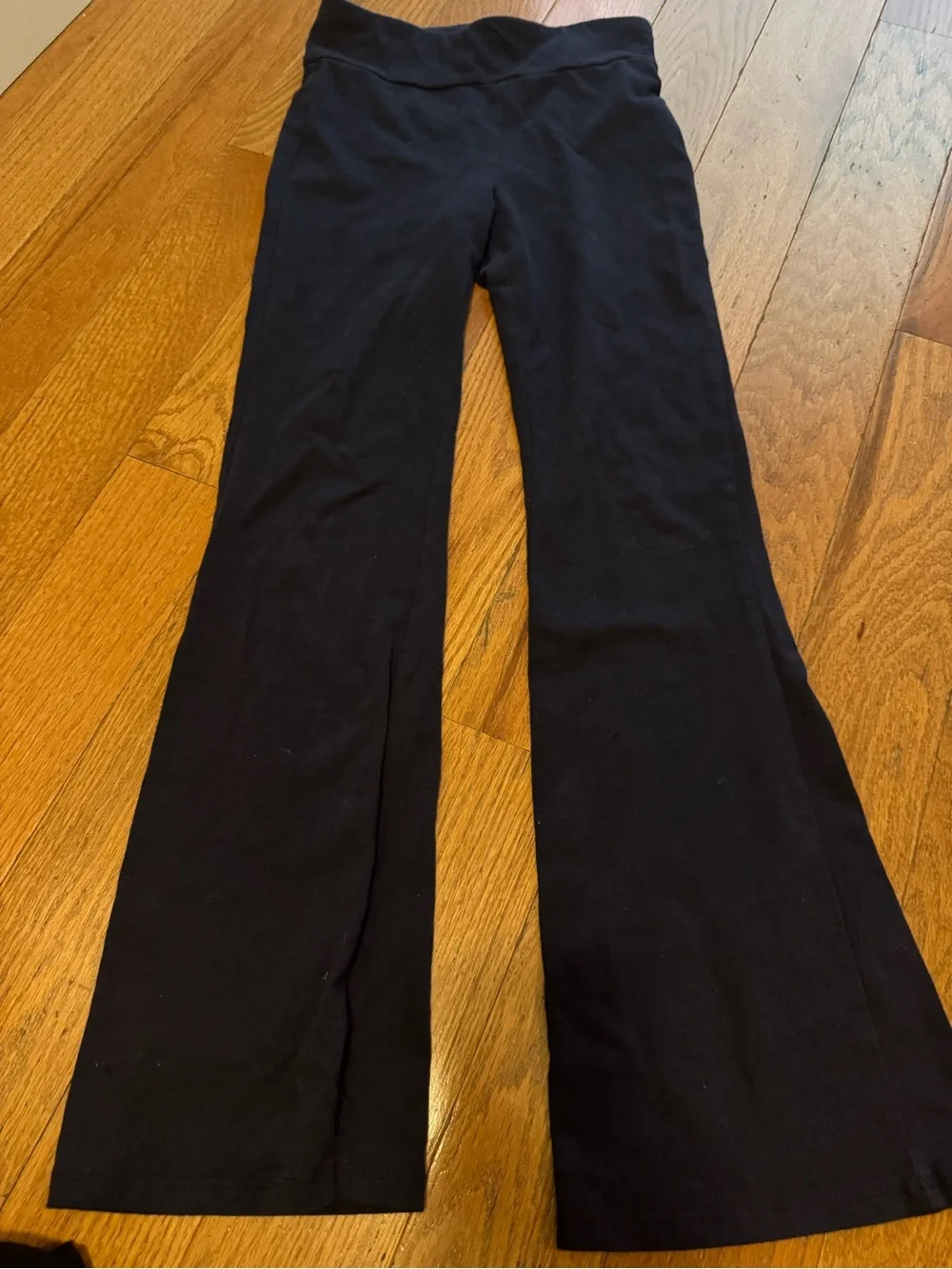 Girls Gap Navy Blue Flared Leggings Size Large